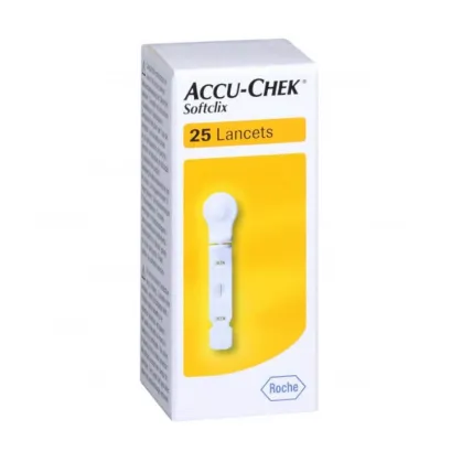 Accu-Chek Softclix, lancety, 25 sztuk
