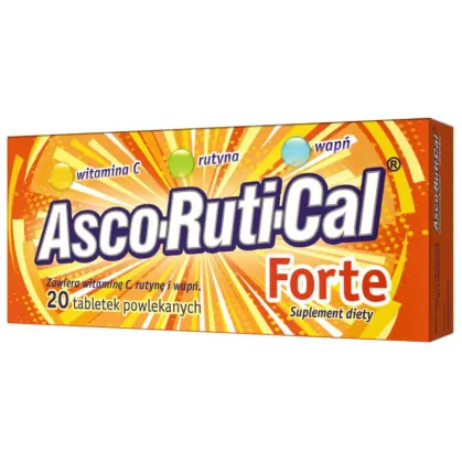 Ascorutical Forte, 20 tabletek powlekanych