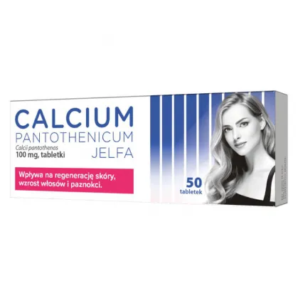 Calcium pantothenicum 100mg, 50 tabletek