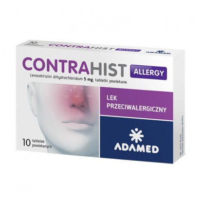 Contrahist Allergy 5mg, 10 tabletek