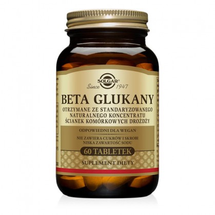 Solgar Beta Glukany, tabletki, 60 szt.