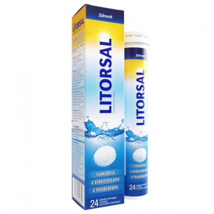 Zdrovit Litorsal, 24 tabletki musujące