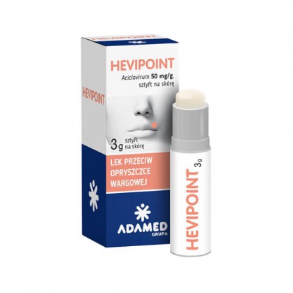 Hevipoint 50 mg/ g, sztyft na skórę, 3 g