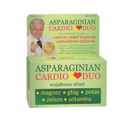 Asparaginian CardioDuo, tabletki powlekane, 50 szt.