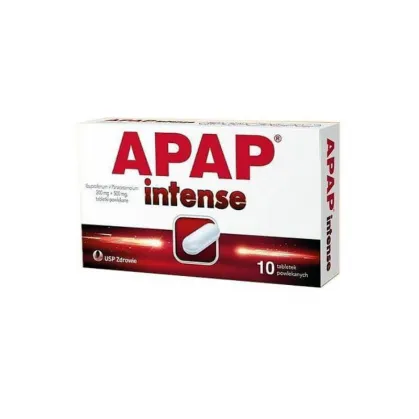 APAP intense, 10 tabletek powlekanych