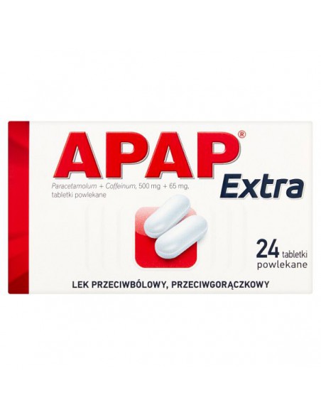 Apap Extra 500 mg + 65 mg