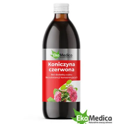 EkaMedica Koniczyna Czerwona, sok, 500 ml